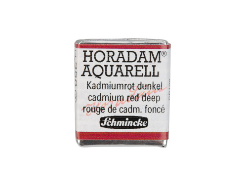 Horadam Aquarell watercolor paint - Schmincke - 350, Cadmium Red Deep