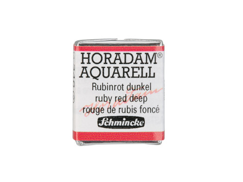 Horadam Aquarell watercolor paint - Schmincke - 346, Ruby Red Deep
