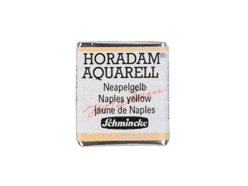 Horadam Aquarell watercolor paint - Schmincke - 229, Naples Yellow