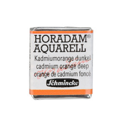 Horadam Aquarell watercolor paint - Schmincke - 228, Cadmium Orange Deep