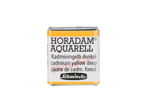 Horadam Aquarell watercolor paint - Schmincke - 226, Cadmium Yellow Deep