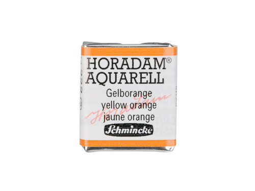 Horadam Aquarell watercolor paint - Schmincke - 222, Yellow Orange