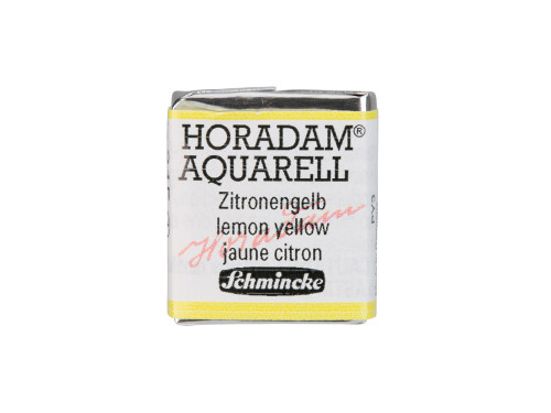 Horadam Aquarell watercolor paint - Schmincke - 215, Lemon Yellow