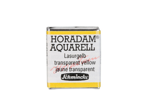 Horadam Aquarell watercolor paint - Schmincke - 209, Transparent Yellow