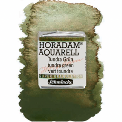 Horadam Aquarell watercolor paint - Schmincke - 985, Tundra Green