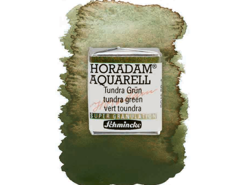 Horadam Aquarell watercolor paint - Schmincke - 985, Tundra Green