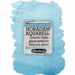 Horadam Aquarell watercolor paint - Schmincke - 962, Glacier Turquoise