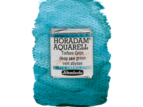 Horadam Aquarell watercolor paint - Schmincke - 954, Deep Sea Green