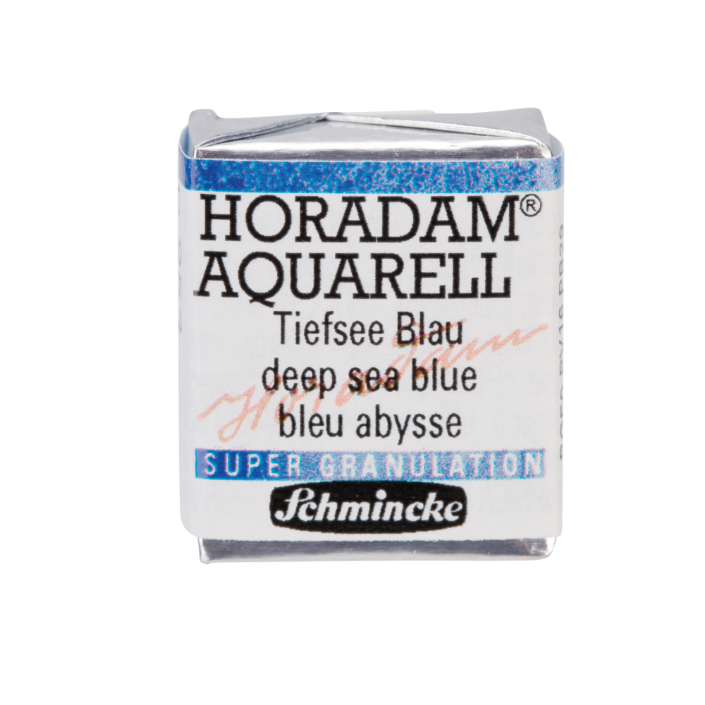 Horadam Aquarell watercolor paint - Schmincke - 953, Deep Sea Blue