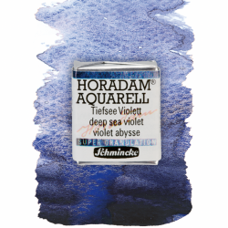Horadam Aquarell watercolor paint - Schmincke - 951, Deep Sea Violet