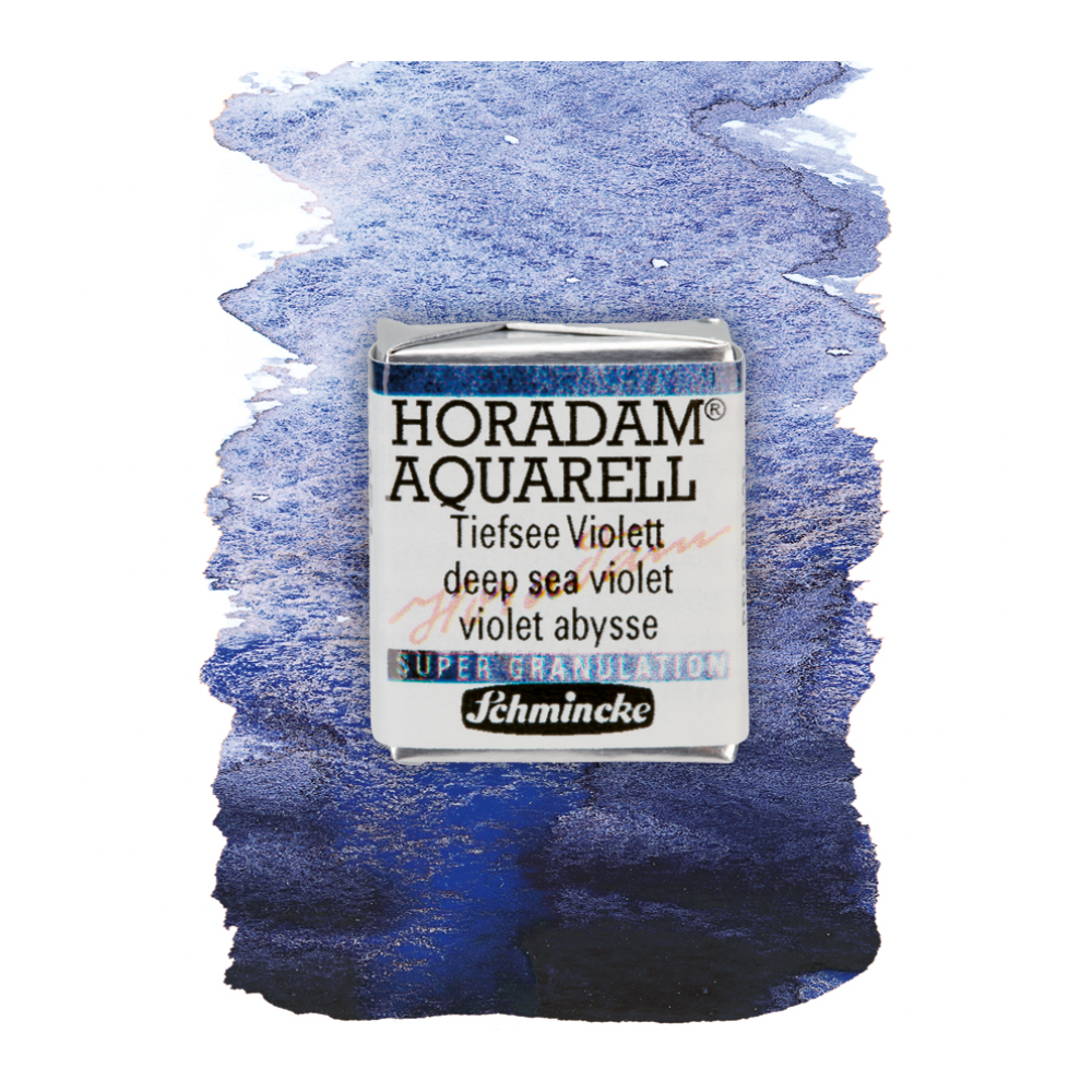 Horadam Aquarell watercolor paint - Schmincke - 951, Deep Sea Violet
