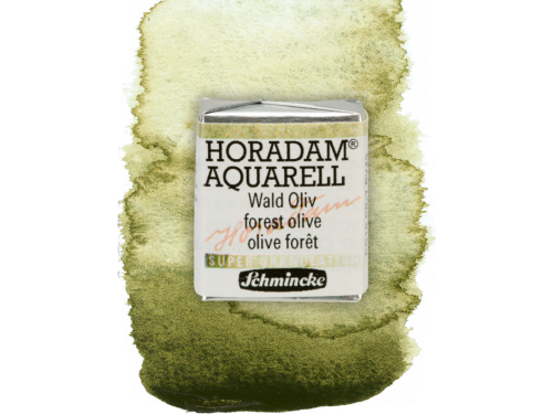 Horadam Aquarell watercolor paint - Schmincke - 941, Forest Olive