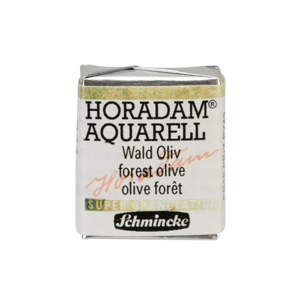 Horadam Aquarell watercolor paint - Schmincke - 941, Forest Olive