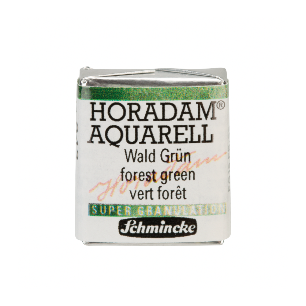 Horadam Aquarell watercolor paint - Schmincke - 942, Forest Green
