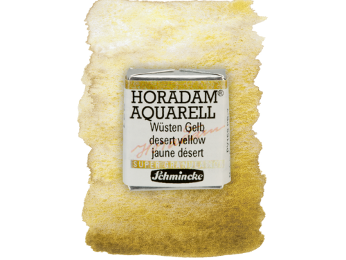 Horadam Aquarell watercolor paint - Schmincke - 921, Desert Yellow