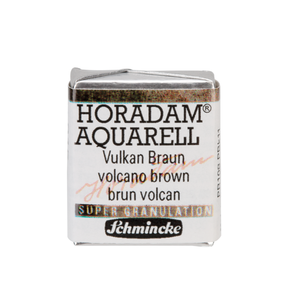 Horadam Aquarell watercolor paint - Schmincke - 915, Volcano Brown
