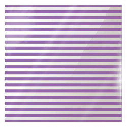 Folia 30 x 30 cm - We R - Neon Purple Stripe