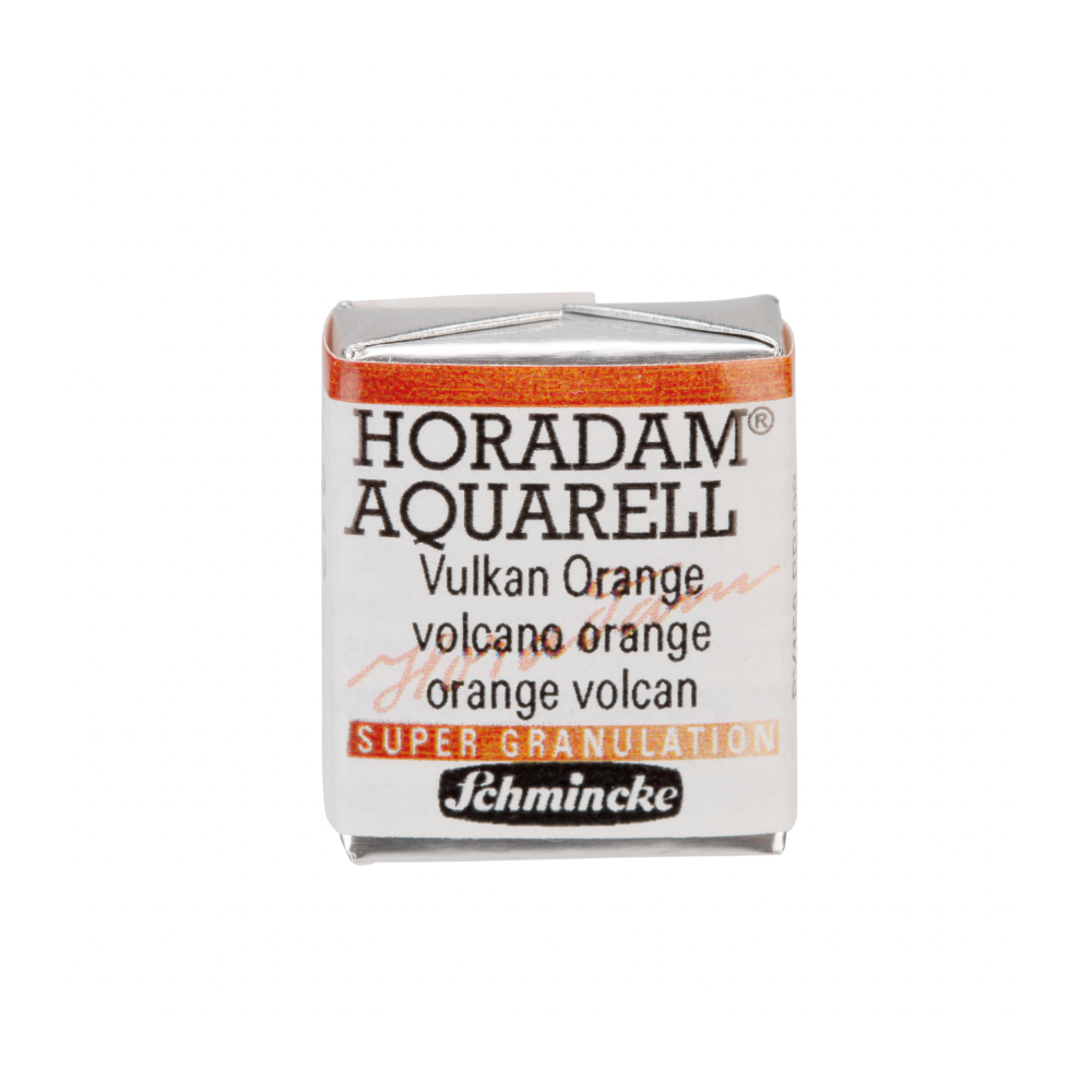 Horadam Aquarell watercolor paint - Schmincke - 912, Volcano Orange