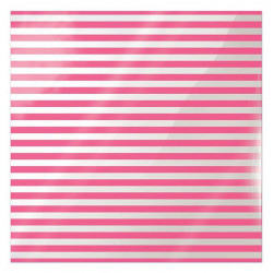 Folia 30 x 30 cm - We R - Neon Pink Stripe