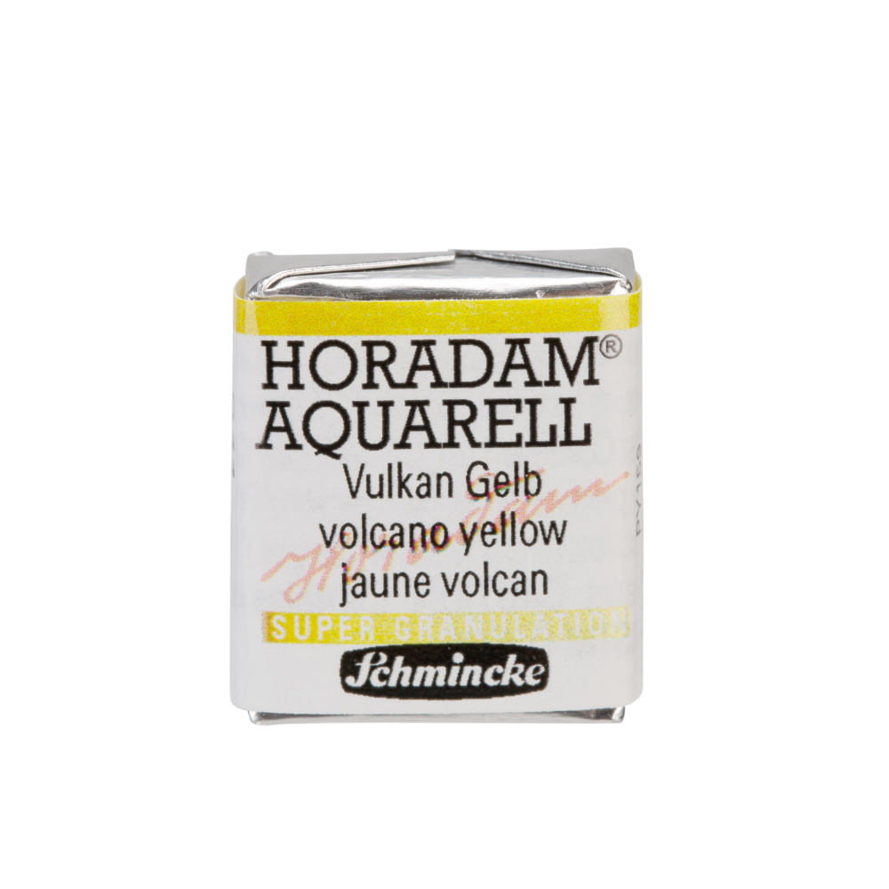 Horadam Aquarell watercolor paint - Schmincke - 911, Volcano Yellow