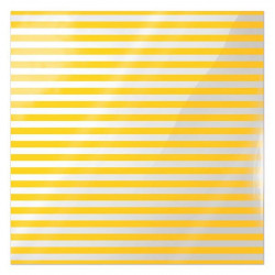 Folia 30 x 30 cm - We R - Neon Yellow Stripe