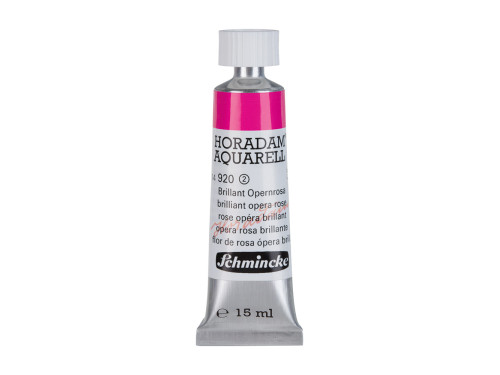 Farba akwarelowa Horadam Aquarell - Schmincke - 920, Brilliant Opera Rose, 15 ml