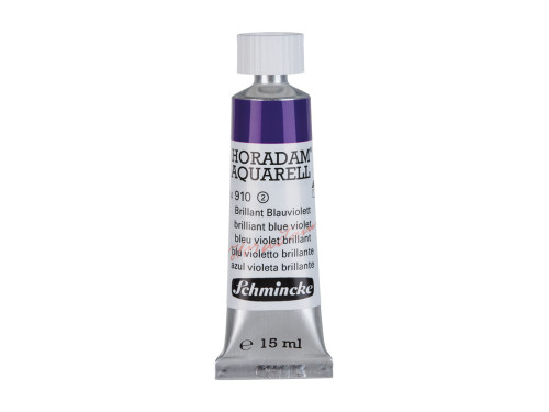 Farba akwarelowa Horadam Aquarell - Schmincke - 910, Brilliant Blue Violet, 15 ml