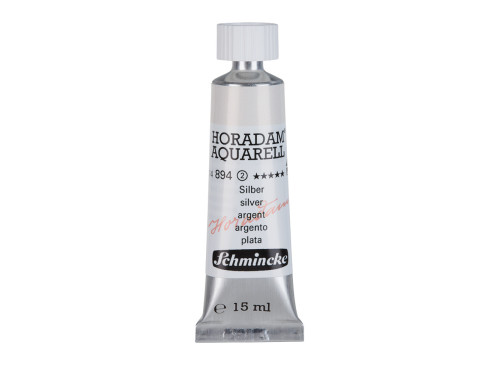 Farba akwarelowa Horadam Aquarell - Schmincke - 894, Silver, 15 ml