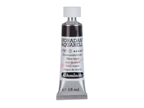 Farba akwarelowa Horadam Aquarell - Schmincke - 791, Mars Black, 15 ml