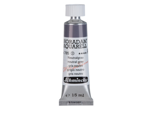 Farba akwarelowa Horadam Aquarell - Schmincke - 785, Neutral Grey, 15 ml