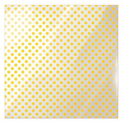 We R Memory Keepers Acetate Sheet - Clearly Bold - Neon Yellow Dot