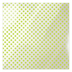 We R Memory Keepers Acetate Sheet - Clearly Bold - Neon Green Dot