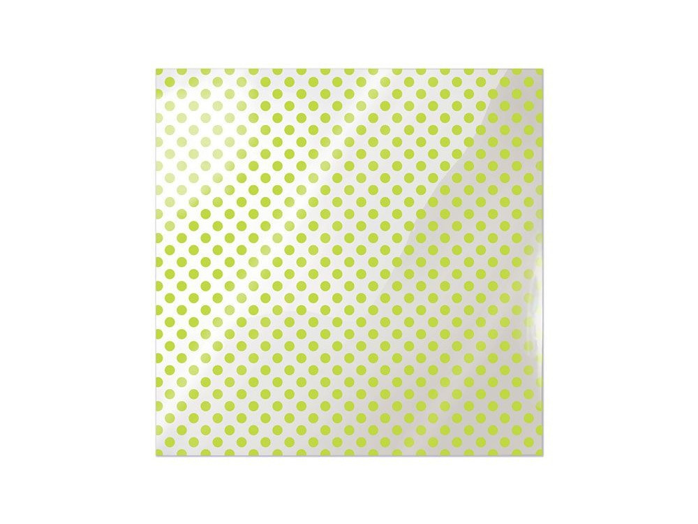 Folia 30 x 30 cm - We R - Neon Green Dot