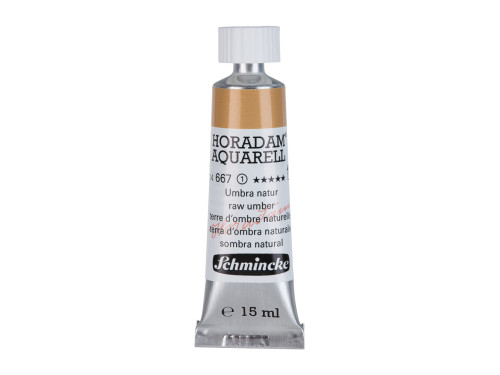 Farba akwarelowa Horadam Aquarell - Schmincke - 667, Raw Umber, 15 ml