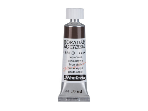 Farba akwarelowa Horadam Aquarell - Schmincke - 663, Sepia Brown, 15 ml