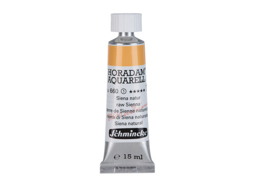 Horadam Aquarell watercolor paint - Schmincke - 660, Raw Sienna, 15 ml