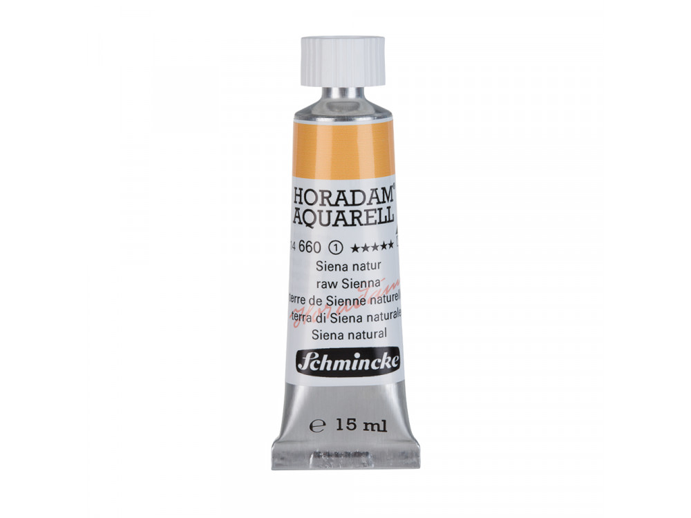 Farba akwarelowa Horadam Aquarell - Schmincke - 660, Raw Sienna, 15 ml