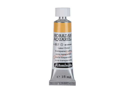 Farba akwarelowa Horadam Aquarell - Schmincke - 657, Transparent Ochre, 15 ml