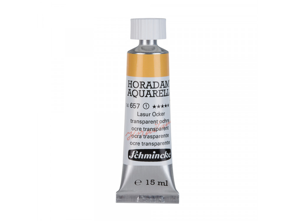 Farba akwarelowa Horadam Aquarell - Schmincke - 657, Transparent Ochre, 15 ml