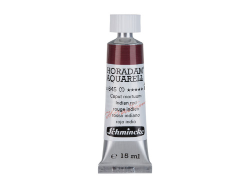 Farba akwarelowa Horadam Aquarell - Schmincke - 645, Indian Red, 15 ml