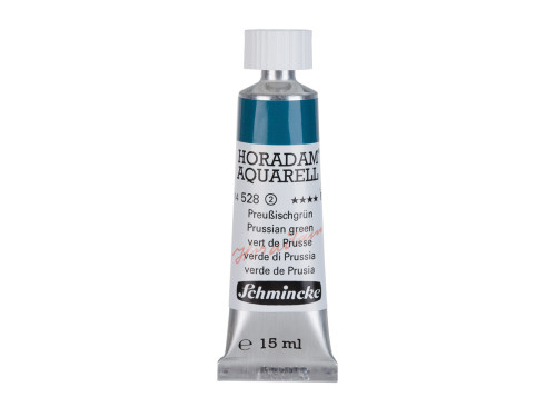 Horadam Aquarell watercolor paint - Schmincke - 528, Prussian Green, 15 ml
