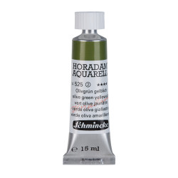 Farba akwarelowa Horadam Aquarell - Schmincke - 525, Olive Green Yellowish, 15 ml