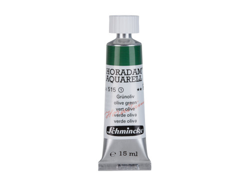 Farba akwarelowa Horadam Aquarell - Schmincke - 515, Olive Green, 15 ml