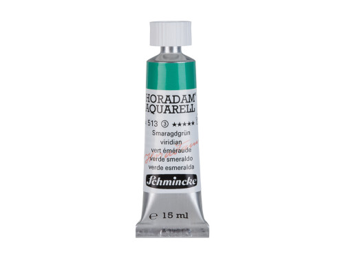 Horadam Aquarell watercolor paint - Schmincke - 513, Viridian, 15 ml