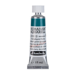Horadam Aquarell watercolor paint - Schmincke - 510, Cobalt Green Turquoise, 15 ml