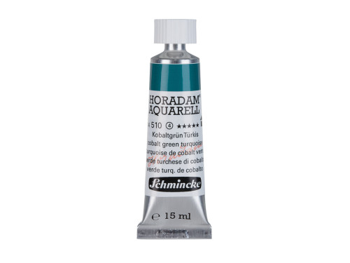 Horadam Aquarell watercolor paint - Schmincke - 510, Cobalt Green Turquoise, 15 ml