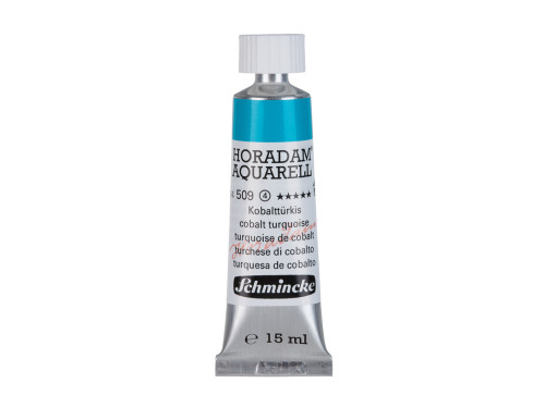 Farba akwarelowa Horadam Aquarell - Schmincke - 509, Cobalt Turquoise, 15 ml