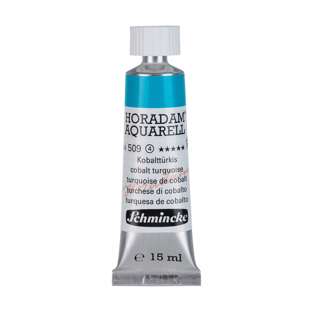 Farba akwarelowa Horadam Aquarell - Schmincke - 509, Cobalt Turquoise, 15 ml