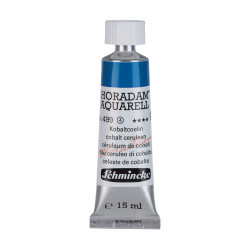 Horadam Aquarell watercolor paint - Schmincke - 499, Cobalt Cerulean, 15 ml
