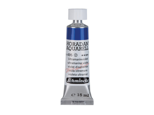 Farba akwarelowa Horadam Aquarell - Schmincke - 495, Ultramarine Violet, 15 ml